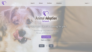 Animal Adoption Network App